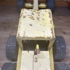 Vintage Tonka Road Grader 1960s Pressed steel, USA made, Classic and collectible