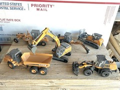 ERTL 1/50 Scale 6 Piece Lot of Case Construction Equipment -Great Mixed Variety!