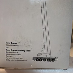 NZG 869-01 Terex AC200-1 Mobile Hydraulic Crane – HEEREN 1/50 Die-cast New