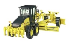 NZG 638-1 HBM Nobas BG 190 TA-5 Motor Grader 1/50 O Scale Brand-new MIB