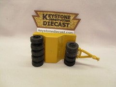 }MBM Model Tow Ballast Wagon with Wheels – 3D Printed 1/48 scale (051)