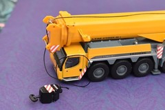 1:87 WSI Models Liebherr LTM 1750-9.1 Mobile Crane HO Diecast 08-1113 *READ*