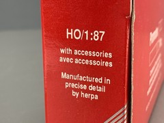 HO Scale Herpa 6067 MACK Semi Truck Shelton Williams w/Gravel Box Trailer HO7672