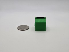1/87 Scale 8 Yard Dumpster in Green