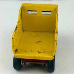 Vintage 1960s TONKA DUMP TRUCK 5″ Pressed Steel Red Cab Yellow 55040 Mound, MINN