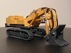 Shinsei 1:50 diecast #614 Komatsu PC650 Hydraulic Excavator Loading Shovel MINT!