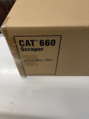 Cat 660 Scraper 1:48 Scale Die Cast Model