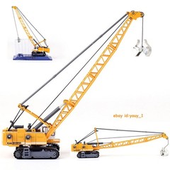 1:87 Scale Excavator Crane Diecast Toy – Metal Construction Vehicle Model