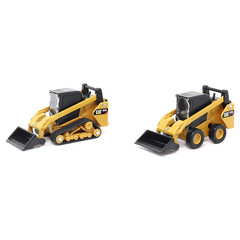 Caterpillar 272D2 Skid Steer Loader Cat 297D2 Compact Track Loader 1:64 84647CS