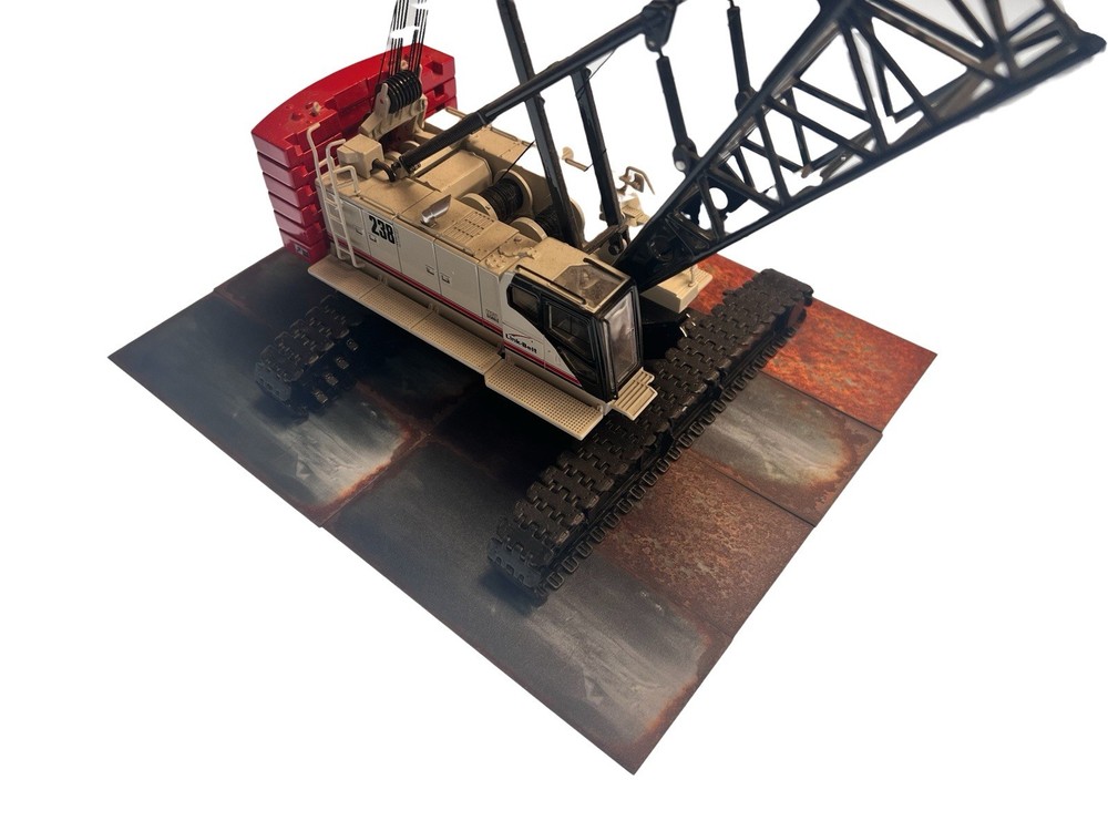 Diecast Crawler Crane Steel Mats 1/50 Scale Set of 8.