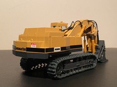 Shinsei 1:50 diecast #614 Komatsu PC650 Hydraulic Excavator Loading Shovel MINT!
