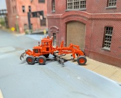 1/87 HO Scale Custom Built 1967 Galion 104H Grader, 3D Printed, Resin Model