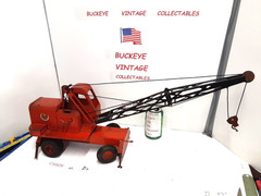 MODEL TOYS DOEPKE UNIT Excavator Crane Vintage 1950s Original Paint