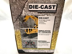 New Unused AO HAI 6 Channel Die Cast Alloy Excavator 1:24 Construction Toy MIB
