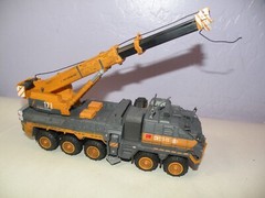 KDW 1:120 Wandering Earth CN171-11 Engineering Truck Crane Die-Cast Crane Model