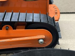 Vintage Tonka Toy Giant bulldozer Pressed Steel Metal (TRACKS ONLY)