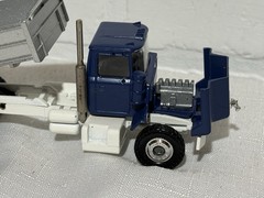 Conrad 1:50 Blue Cab Mack R Model Dump Truck #3640 With Box Diecast Metal