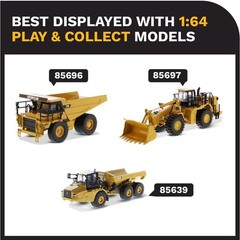 Diecast Masters 1:64 Scale Caterpillar D11 Dozer with 2 Blades and Yellow