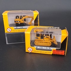 Lot of 2 Cat Construction Mini Caterpillar 315C L & D5G XL Tractor Diecast LN