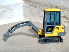 Joal 1/35 Scale 162 JCB 801 Mini Excavator -Custom- w/2 Buckets & Original Box!