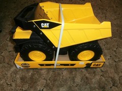 CAT Caterpillar Steel Mighty Dump Truck 20″long Construction Off-Road 777 797