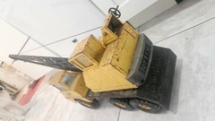 Vintage 1960s-1970’s NYLINT Michigan Jumbo Crane – Pressed Steel