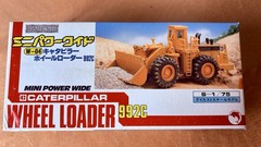 Vintage Shinsei Caterpillar 992C Wheel Loader – 1:75 #W-04 Made In Japan