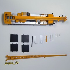 XCMG XCT50G5-1 1:50 Scale Truck Crane Diecast Model Toy Collection Gift NIB