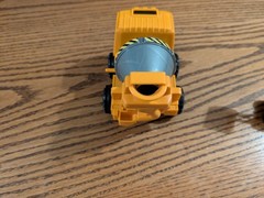 CAT Cement Mixer Truck & Wheel Loader Construction Vehicles Yellow/Black/Gray