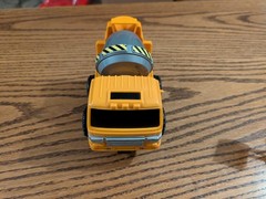 CAT Cement Mixer Truck & Wheel Loader Construction Vehicles Yellow/Black/Gray