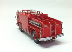 HO 1/87 WALTER YANKEE CB 3000 ARFF – Firetruck – Ready Made Resin Model