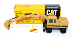 NZG 259 Caterpillar 224 Wheel Excavator 1:50 MIB Germany 90s