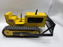 Vintage Tonka Pressed Steel Bulldozer Crawler Mound Minn Oval Decals – Original