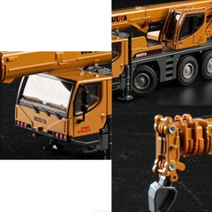 1:50 Crane Truck Construction Vehicle Model Car Diecast Engineering Toy Gift