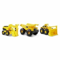 Cat Construction 7″ Dump Truck, Loader & Excavator Toys Combo Pack New