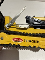 Vintage 1960s Tonka Trencher Backhoe Loader Pressed Steel