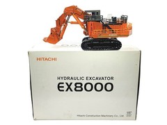 Hitachi EX8000 Mining Front Shovel – Shinsei 1:87 Scale Diecast Model New