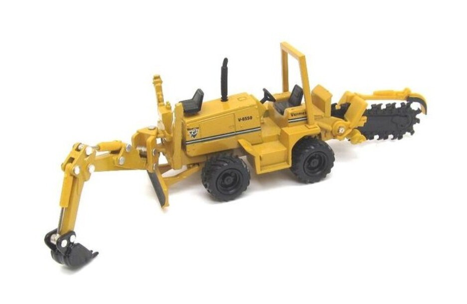 Vermeer V-8550 Trencher – ERTL DCP 1:50 Scale Diecast Model #40009 New