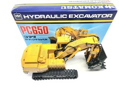 Komatsu PC650 Hydraulic Front Shovel – Shinsei 1:50 Scale Diecast Model #614 New