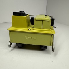 Tonka Pressed Steel Road Paver Vehicle Green Vintage 1970s