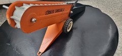 Vintage STRUCTO Orange Sand Loader – Pressed Steel Toy & NICE!
