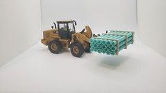 1/50 Scale 12″ Sewer Pipe Trailer Load/Diorama Accessory
