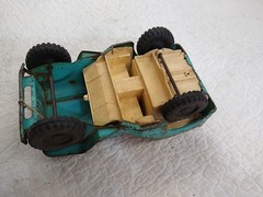 VINTAGE 1960’s TONKA JEEP PRESSED STEEL AQUA BLUE Old Rare 1960s truck