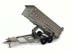PJ Trailers DM Dump Trailer – Silver – Weiss Bros 1:50 Scale Model #035-1404 New