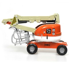 Aerial Work Platform Truck Toy Model Construction Vehicle Diecast Toys for Boys