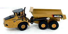 Hulna Dump Truck Articulated Hauler 8″ Die Cast Metal