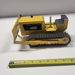 Vintage 1960’s Tonka Yellow Metal Bulldozer 9 Inches in Lenght