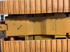 1987 ERTL CASE 2057 BULLDOZER MODEL TOY