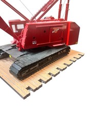 Diecast Crawler Crane Timber Mats 1/50 Scale Set of 6.