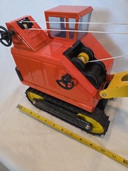 Rare Vintage Nylint Shovel Excavator Pressed Steel Toy 1960’s, Very Goood Condit